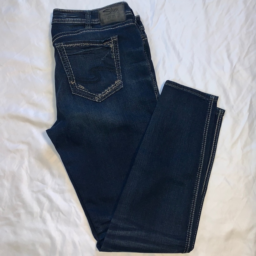 Silver Suki Mid Super Skinny Jeans